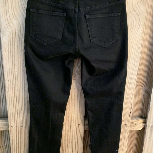 J Brand Scarlett Seven Eights Black Skinny Jeans - Picture 2 of 8